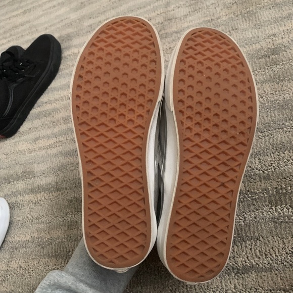 Grey Vans Slip Ons - Picture 3 of 6